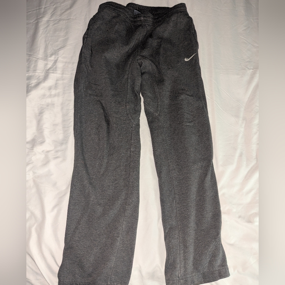 Vintage Nike Blue Tag Mens Small Dark Gray‎ Jogger Sweatpants